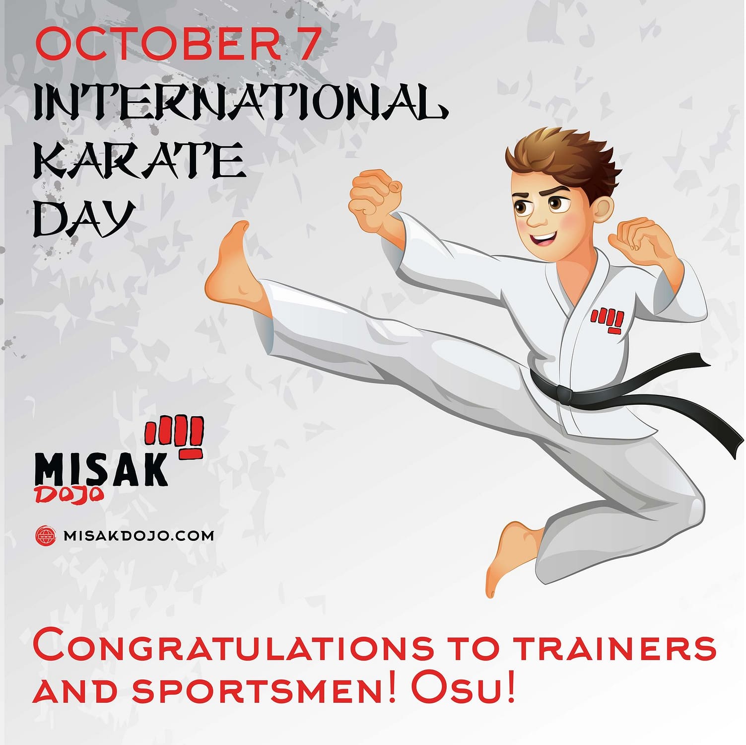 October 7 — World Karate Day